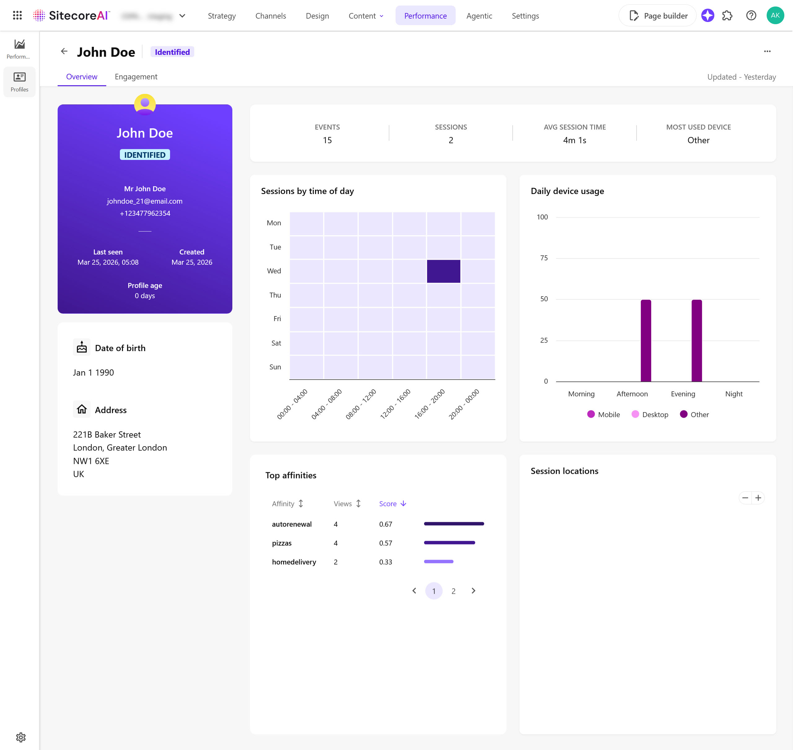 Introducing profiles