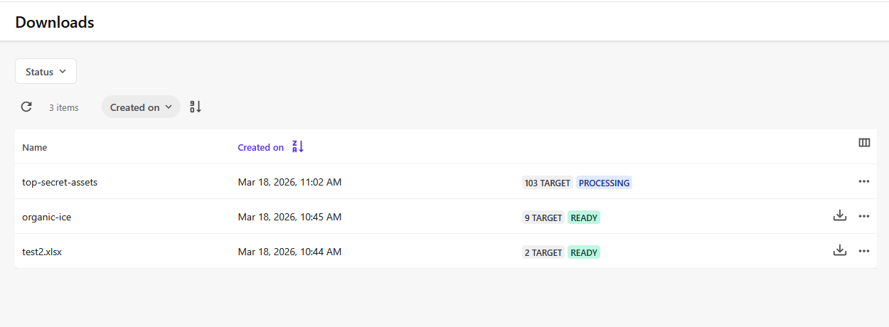 The Downloads page has been migrated to React
