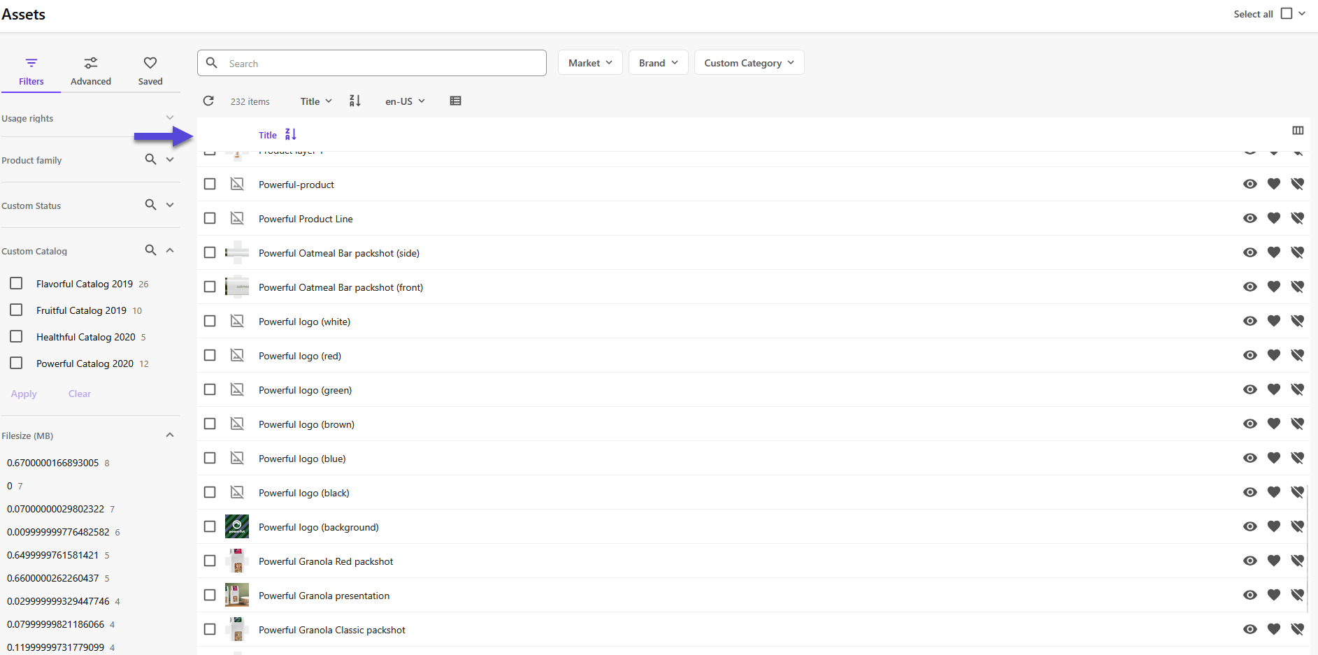 Table headers are now sticky in the table view